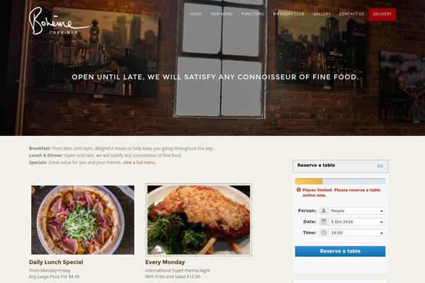 Story theme site design template sample
