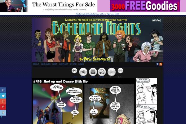 ComicPress theme site design template sample