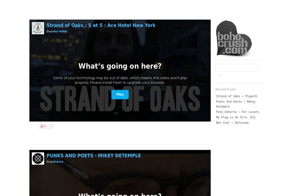 Stumblr theme site design template sample