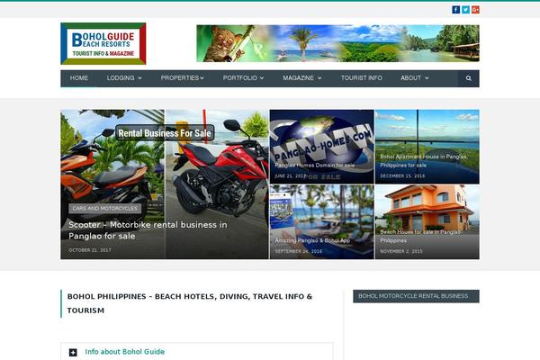 SmartMag theme site design template sample