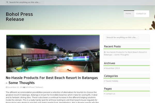 Aldehyde theme site design template sample