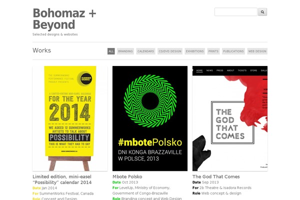 bohomaz.eu site used Workality Lite