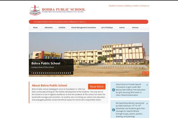 Finesse theme site design template sample
