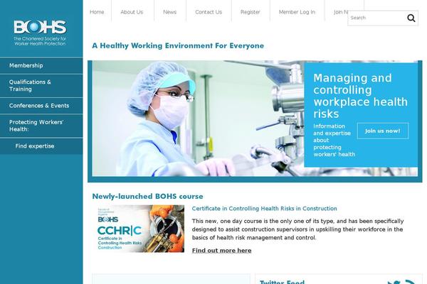 bohs.org site used Bohs-theme