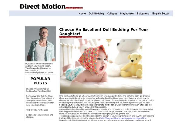 Future theme site design template sample
