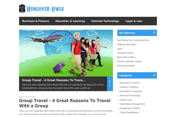 Metro theme site design template sample