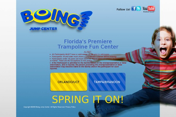boingjumpcenter.com site used Boing