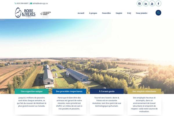 Erange theme site design template sample