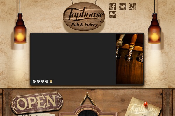 MyRestaurant theme site design template sample