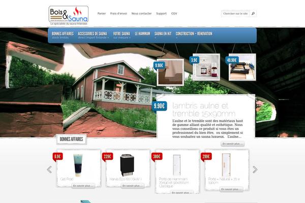 eStore theme site design template sample