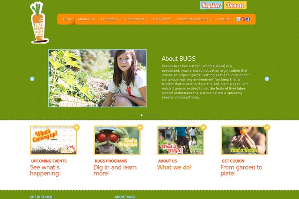 Feather theme site design template sample