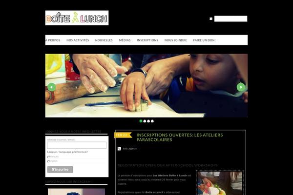 Lugada theme site design template sample