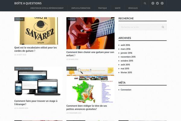 Site using Cocorico Social plugin