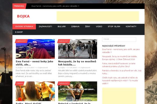 Trident Lite theme site design template sample