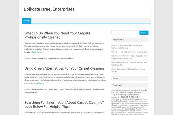 Courage theme site design template sample