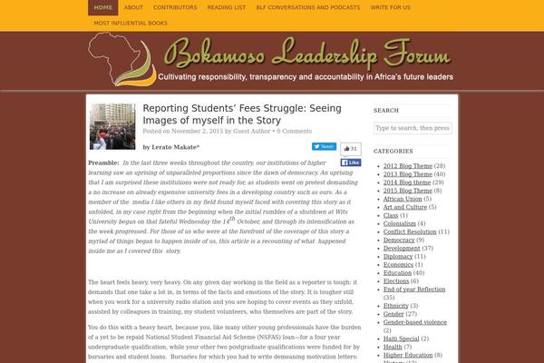 Headway theme site design template sample