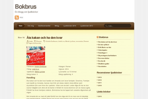 bokbrus.se site used Notepad Theme
