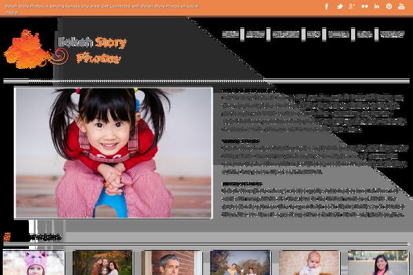 MORE theme site design template sample