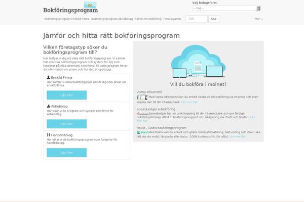 bokforingsprogram24.se site used Bp242015