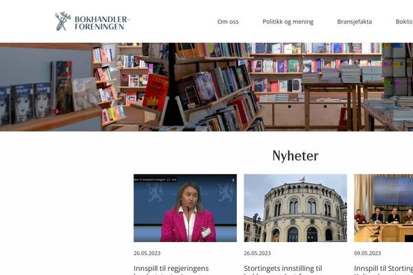 bokhandlerforeningen.no site used Kodeks-wp-theme