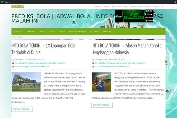 bola-goal.com site used Nirvana