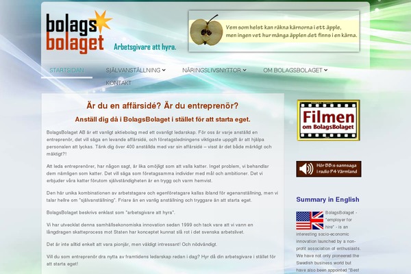 bolagsbolaget.se site used TheFox