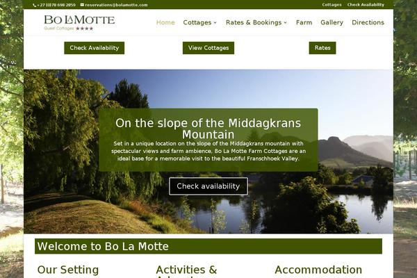 Site using Ditty News Ticker plugin