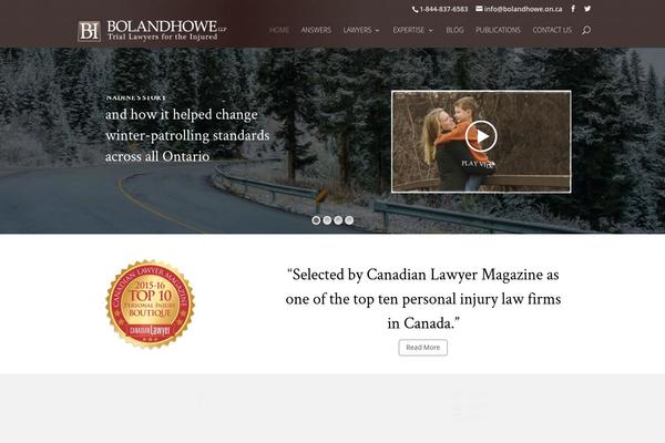 bolandhowe.com site used Legalized