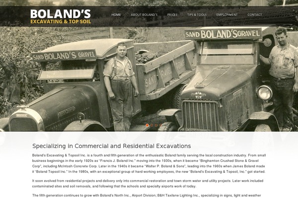 bolandstopsoil.com site used Freshysites