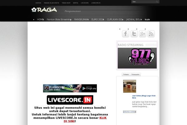 Resportsive theme site design template sample