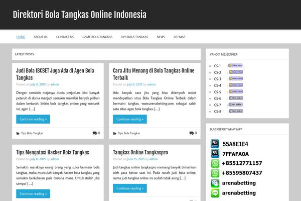 Momentous Lite theme site design template sample