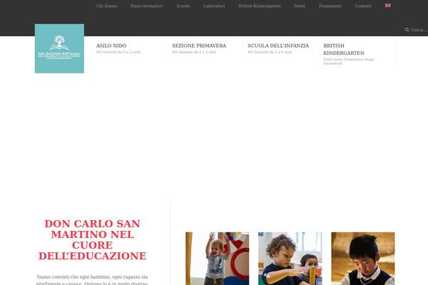 Eduma theme site design template sample