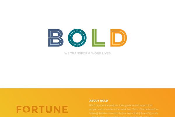 bold.com site used Live-career
