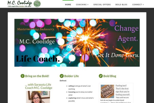 X Child theme site design template sample