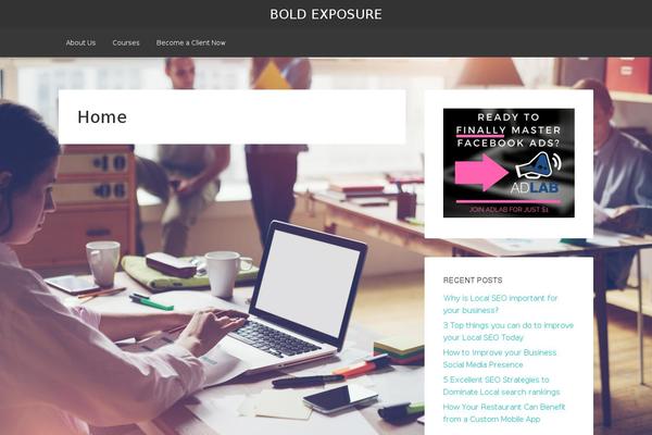 Agency Pro theme site design template sample