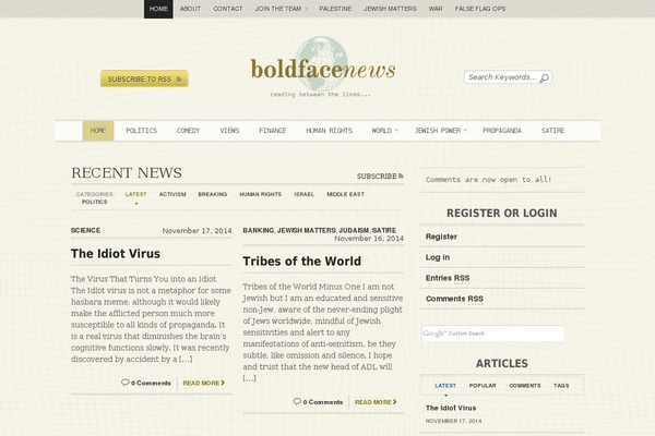 Color Blog theme site design template sample