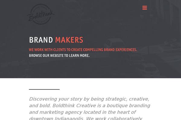 Impreza Child theme site design template sample