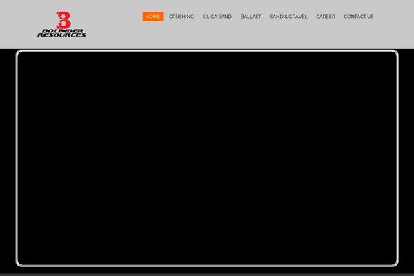 Megalith theme site design template sample
