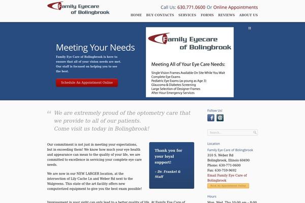 Care theme site design template sample