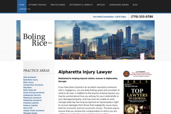 bolingricealpharetta.com site used Tour Package V1.02