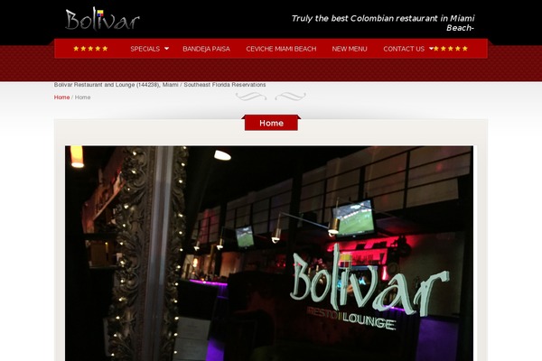 The Restaurant theme site design template sample