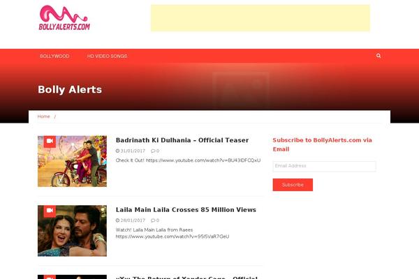 NewsMag theme site design template sample