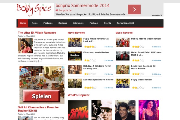 Site using SocialBuzz plugin