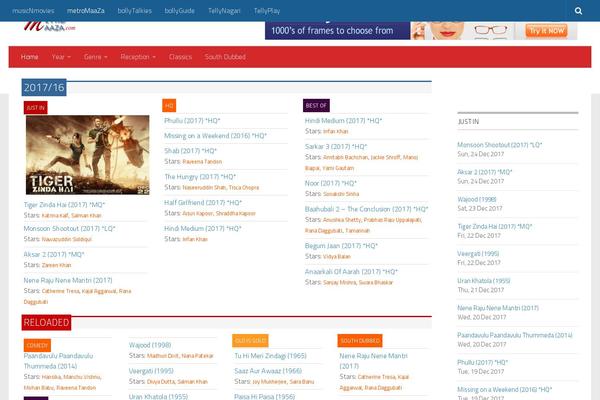 Gonzo theme site design template sample