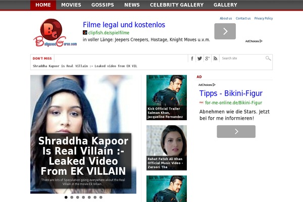 bollywoodgurus.com site used Max Mag