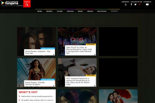 bollywoodhungama.com site used Bh-theme