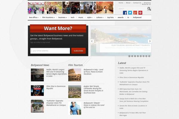 News Pro theme site design template sample