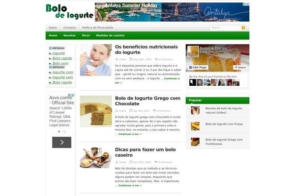 Resizable theme site design template sample