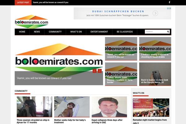 ProfitMag theme site design template sample