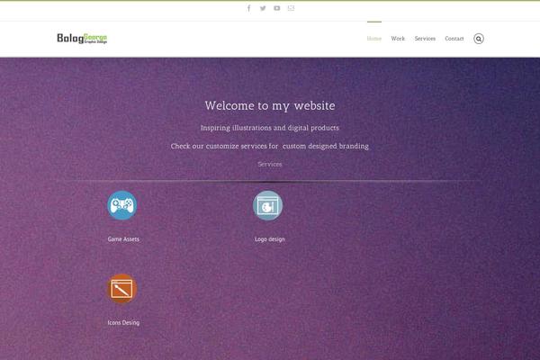 Avada theme site design template sample